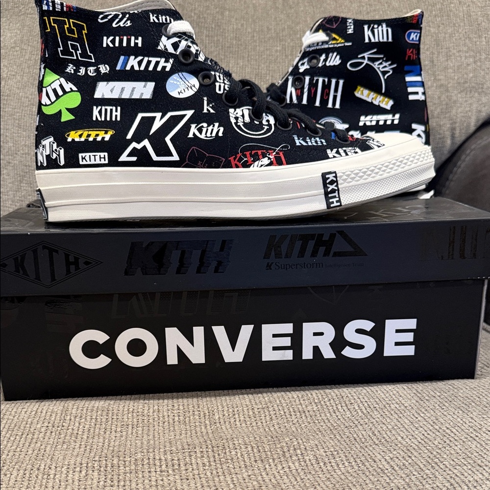 Converse x Kith 10th Anniversary Black